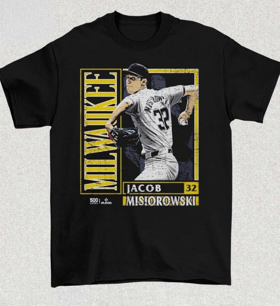 Jacob Misiorowski Milwaukee Card Style Shirt