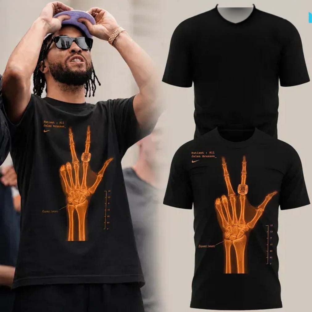 Jalen Brunson XRay Signatures Print 2D Tee