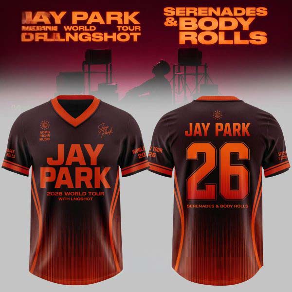 Jay Park LNGSHOT Serenades & Body Rolls 2026 Football Jersey Tour Collection 1 - Unicasport Jay Park LNGSHOT Serenades & Body Rolls 2026 Football Jersey Tour Collection