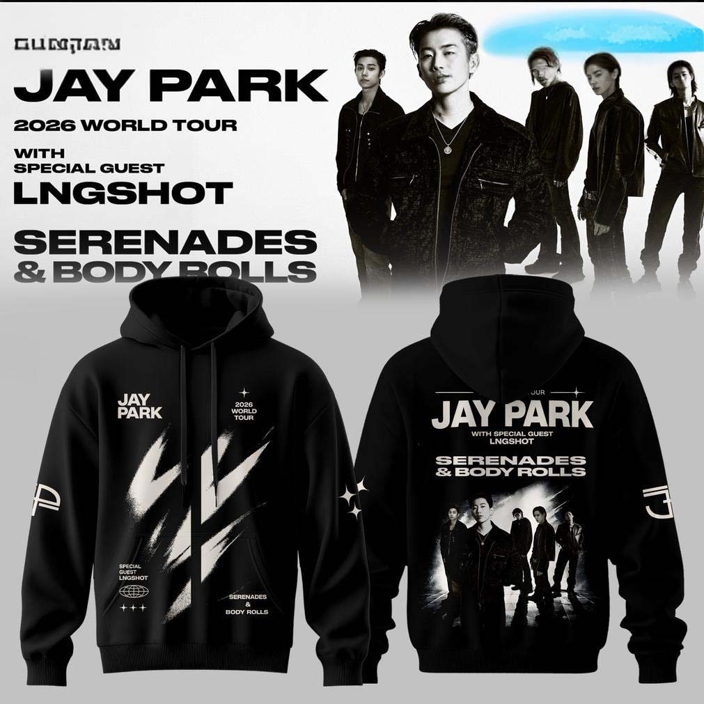 Jay Park Serenades Body Rolls Black Hoodie