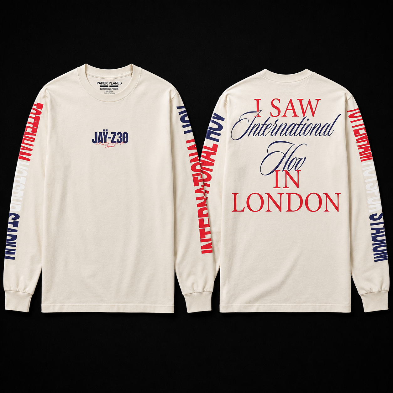 JAy-Z30 International HOV 2026 London Long Sleeve Merch