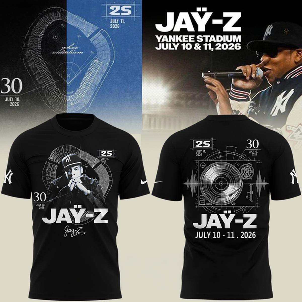 Jay-Z Reasonable Doubt and The Blueprint Album Concert Tee Gift for Fans 2026 T-Shirt
