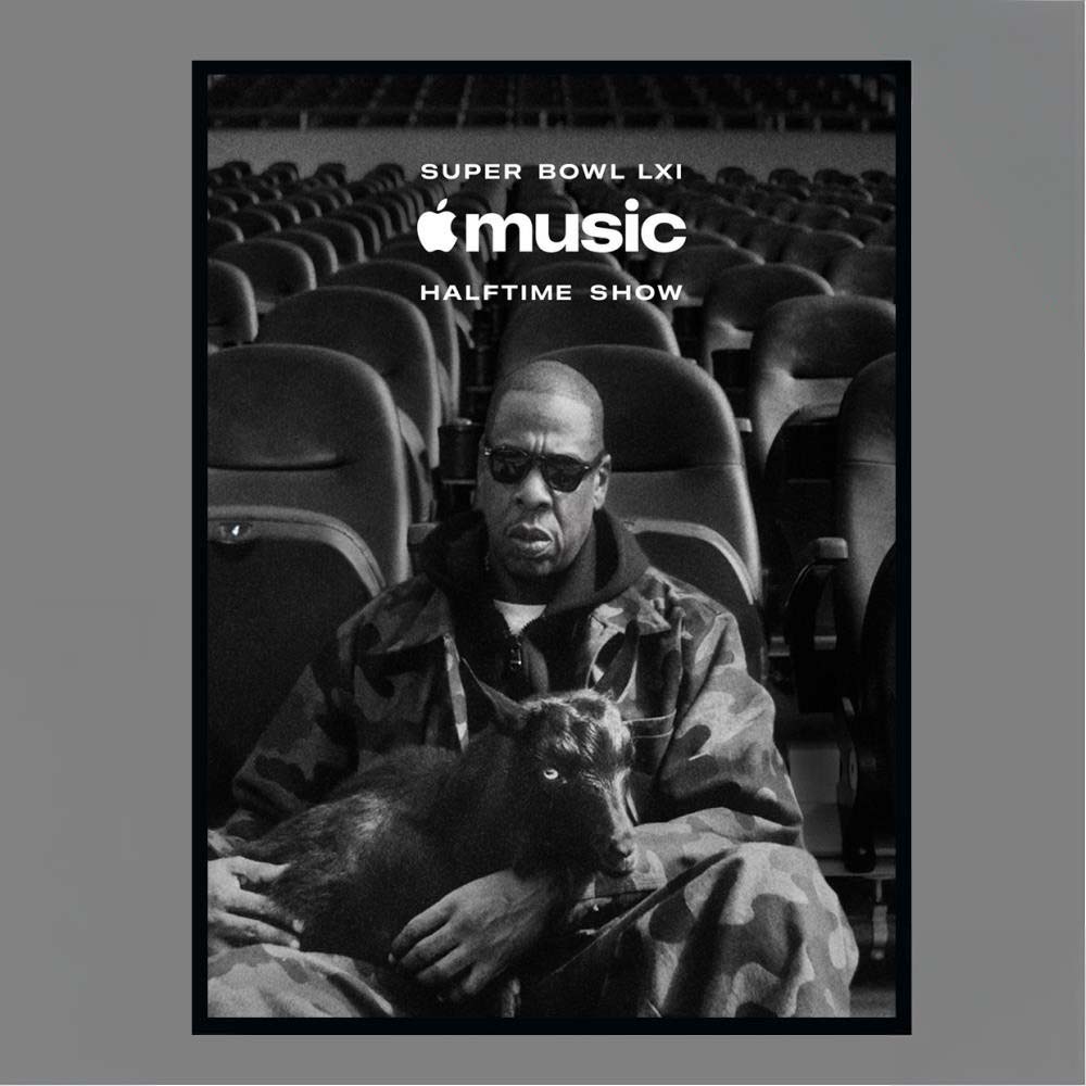 JayZ Super Bowl LXI Apple Music Halftime Show Poster