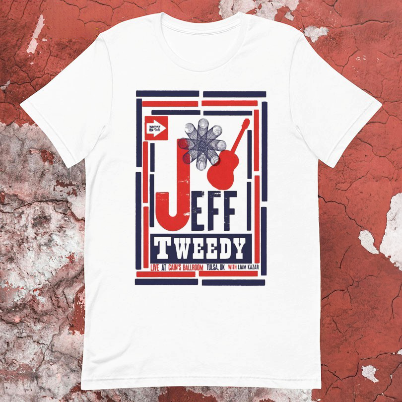 Jeff Tweedy At Cains Ballroom On Nov 9 2025 Tshirts