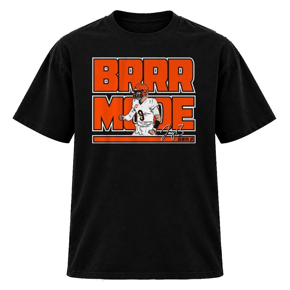 Joe Burrow Brrr Mode Signature Shirt