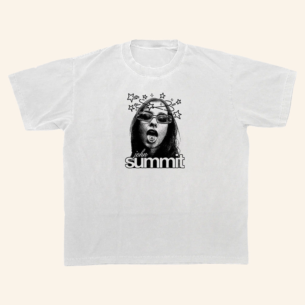 John Summit Merch Dizzy White T-Shirt Music Lover Gift Ideas For Him