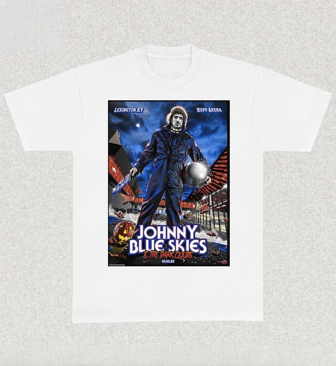 Johnny Blue Skies And The Dark Clouds Lexington KY Event Poster At Rupp Arena In Lexington KY On October 30 2026 TShirt