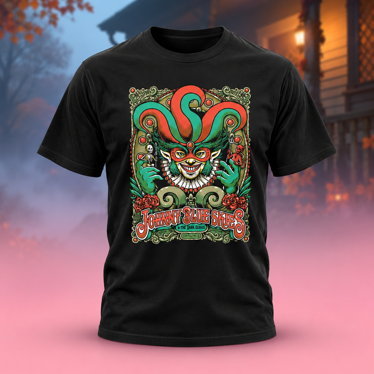 Johnny Blue Skies And The Dark Clouds New Orleans LA Event Poster At Lakefront Arena In New Orleans LA On October 27 2026 Unisex TShirt