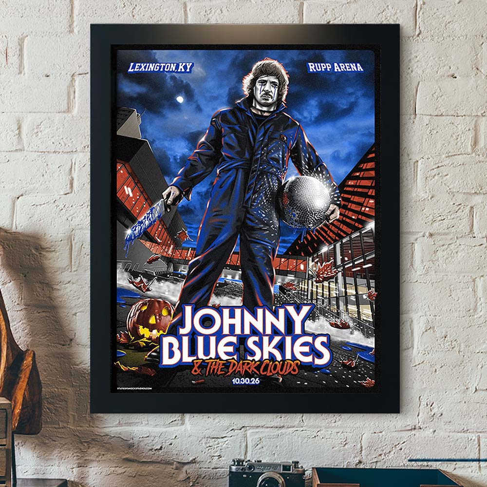 Johnny Blue Skies Lexington KY Event Poster 2026 Live At Rupp Arena October 30 2026 Decor Poster Canvas