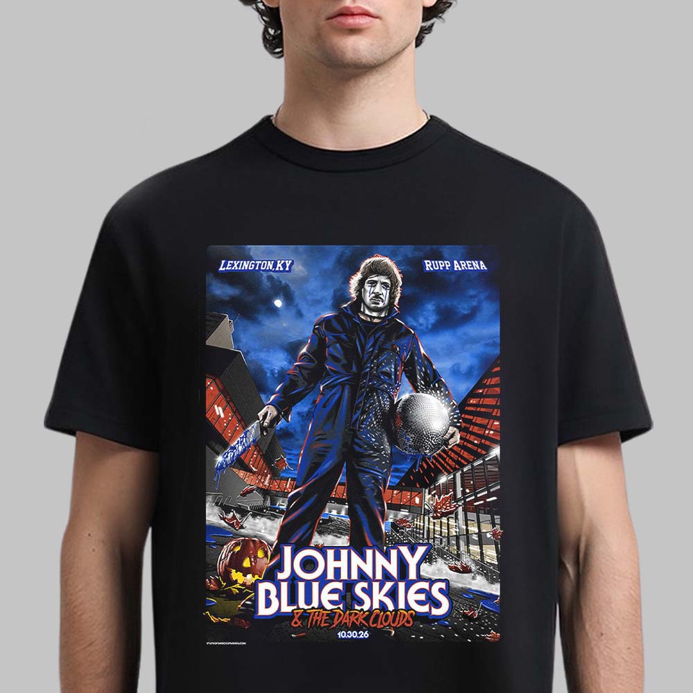 Johnny Blue Skies Lexington KY Event Poster 2026 Live At Rupp Arena October 30 2026 Premium TShirt