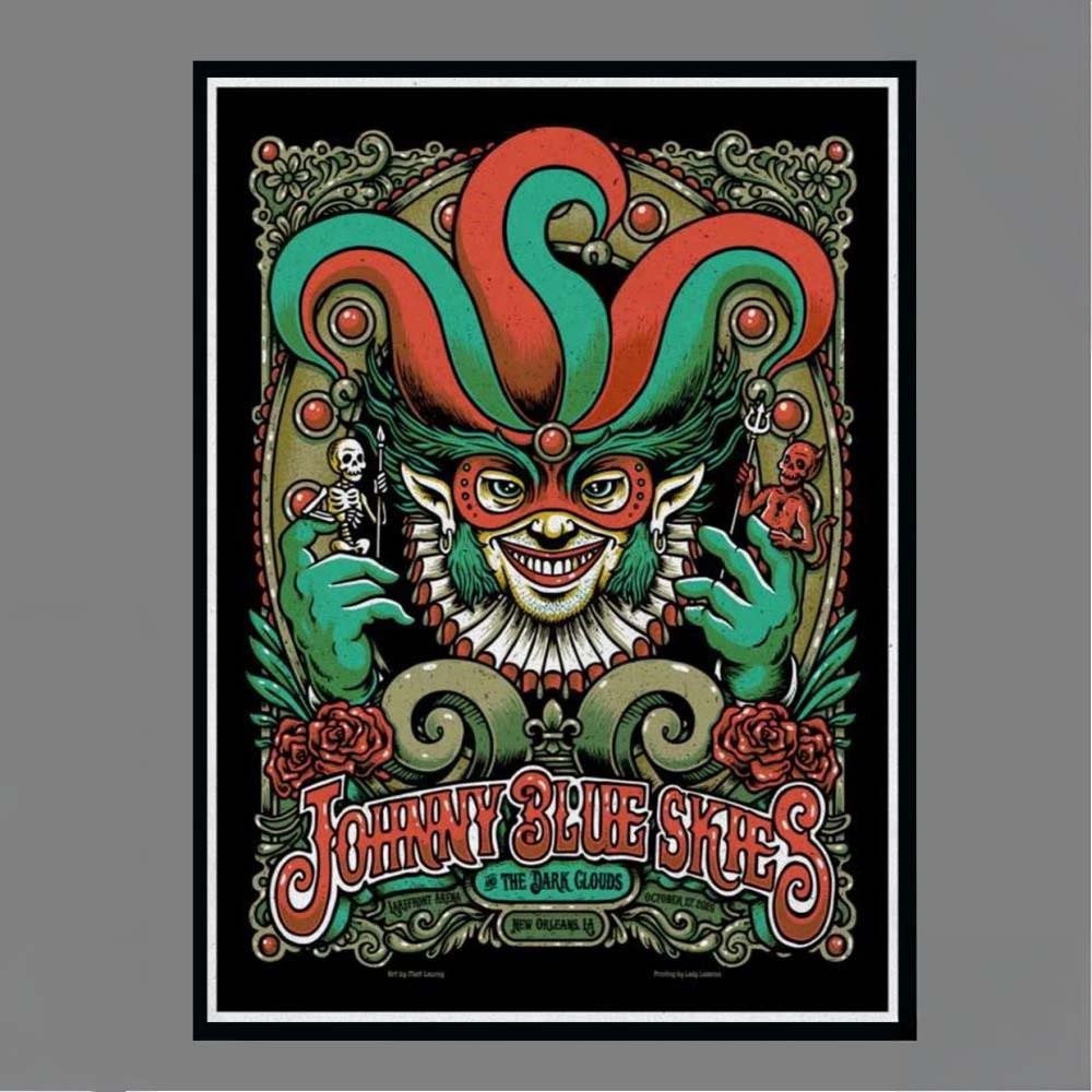 Johnny Blue Skies The Dark Clouds New Orleans Louisiana October 27 2026 Poster