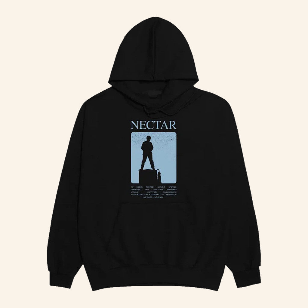 Joji Merch Nectar Album Black Hoodie Cool Gifts For Music Lovers