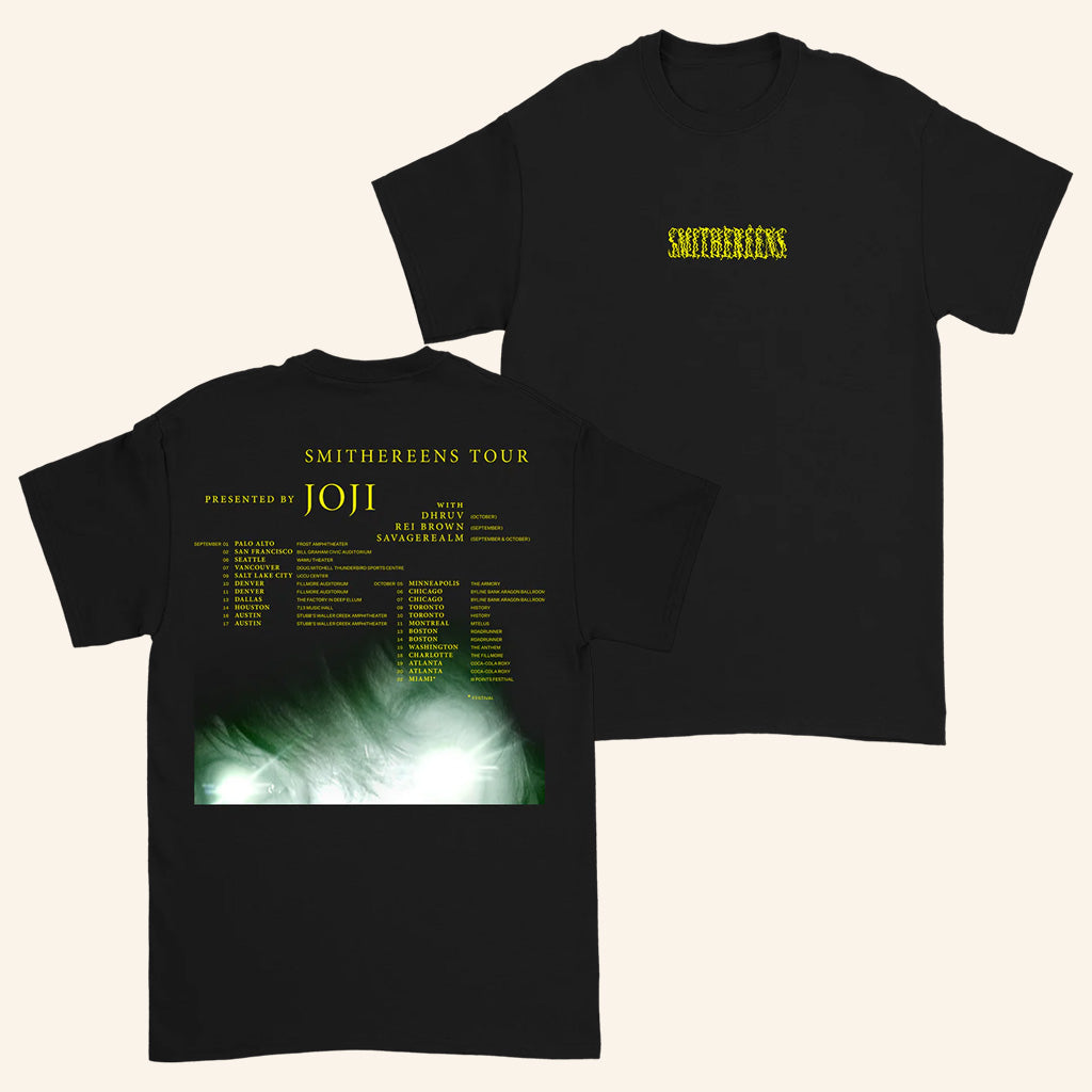 Joji Merch Smithereens Tour Dates T-Shirt Music Related Gifts For Guys