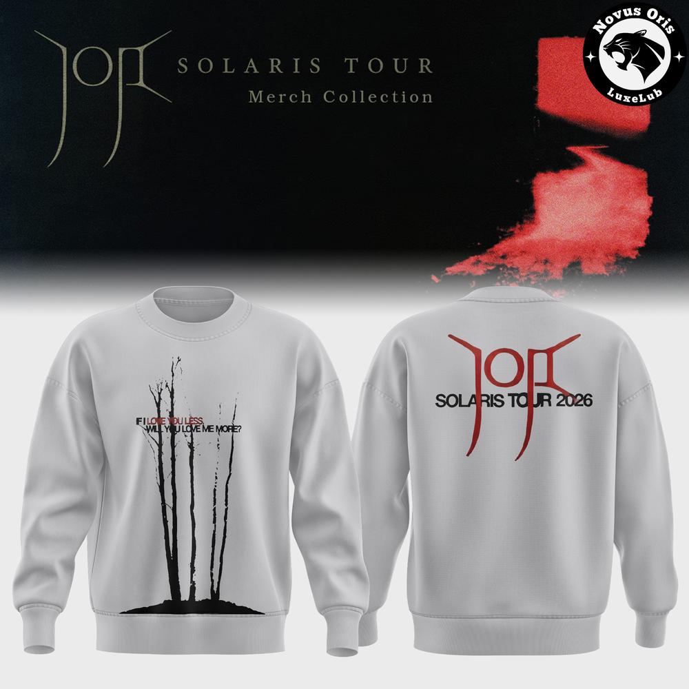 Joji Solaris Tour Demons Pinstripe Limited Sweatshirt 1 - Unicasport Joji Solaris Tour Demons Pinstripe Limited Sweatshirt