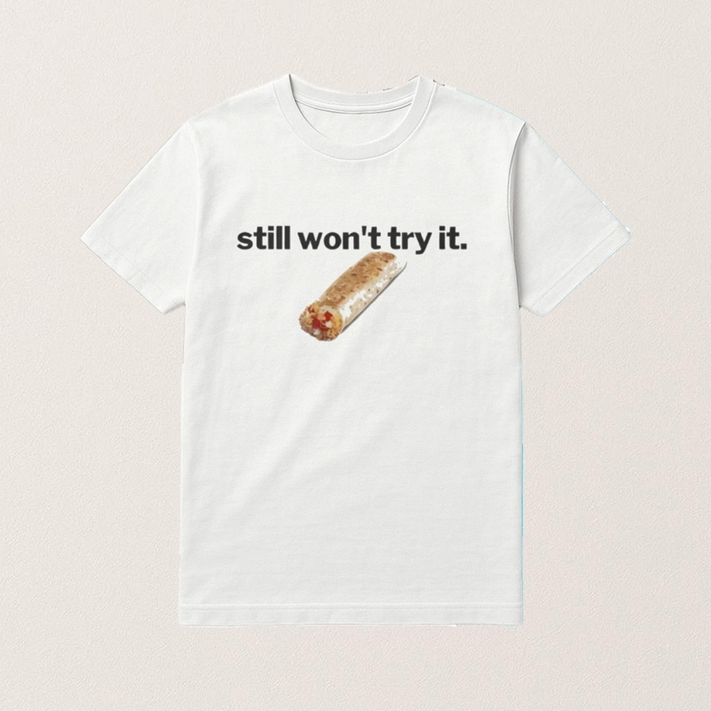 Jokic Taco Bell Shirt Jokic Rockin Taco Bell Still Wont Try It TShirt Presents For Sisters Merch 2026