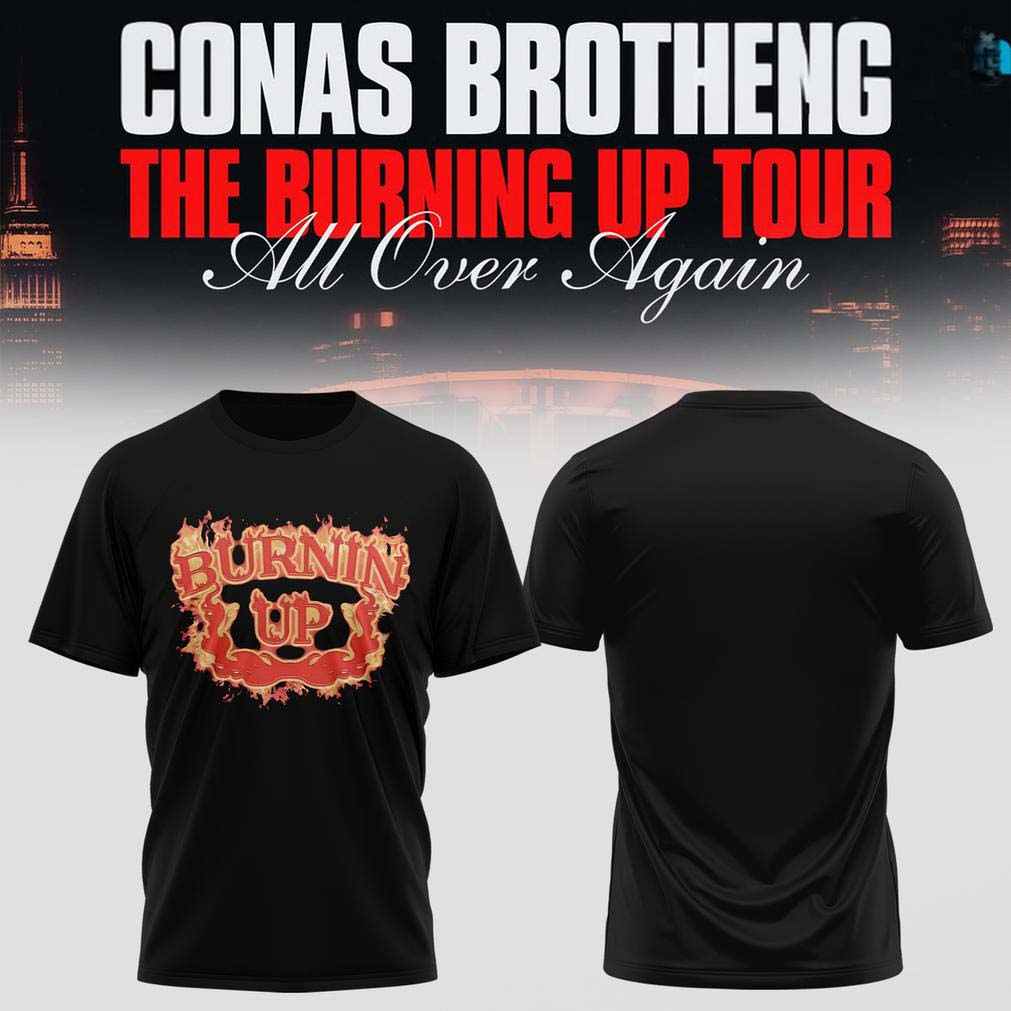 Jonas Brothers The Burning Up Tour 2026 Tee