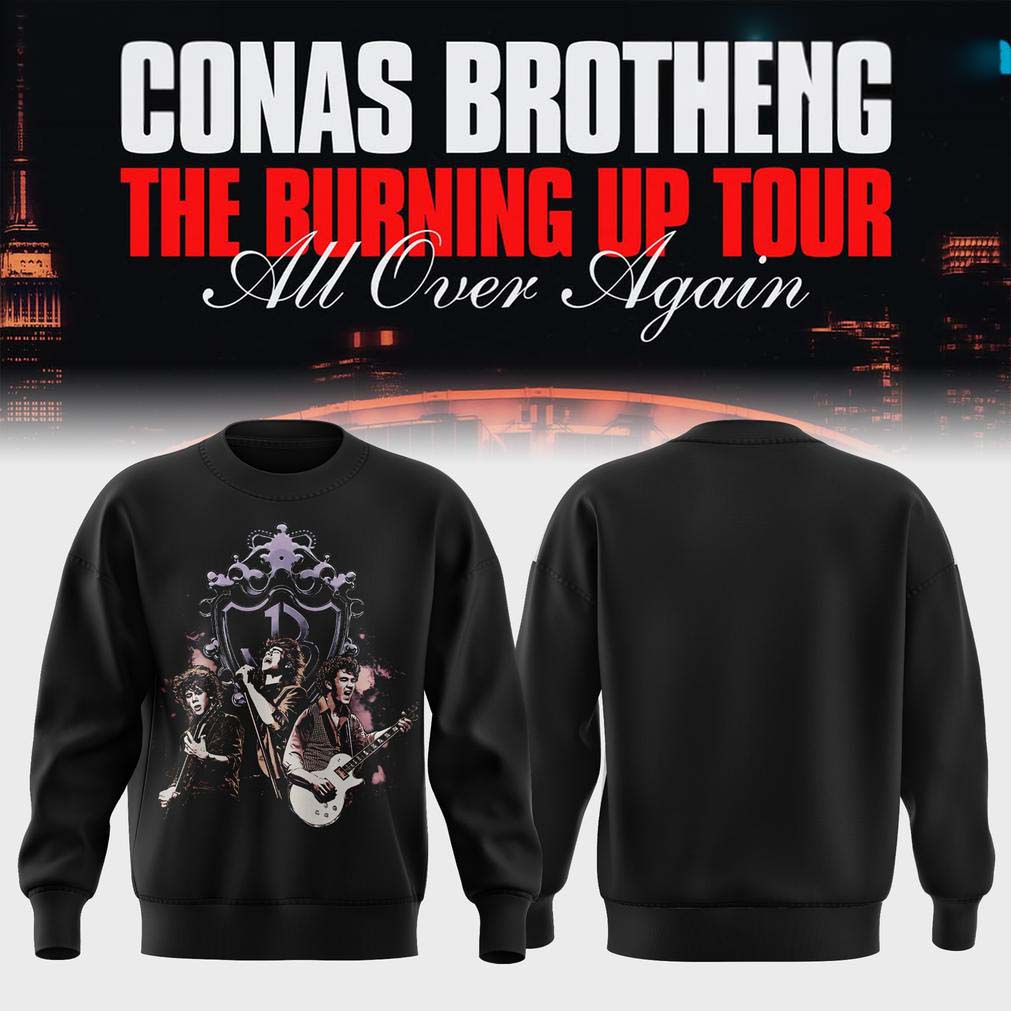 Jonas Brothers Burning Up Tour 2026 Sweatshirt