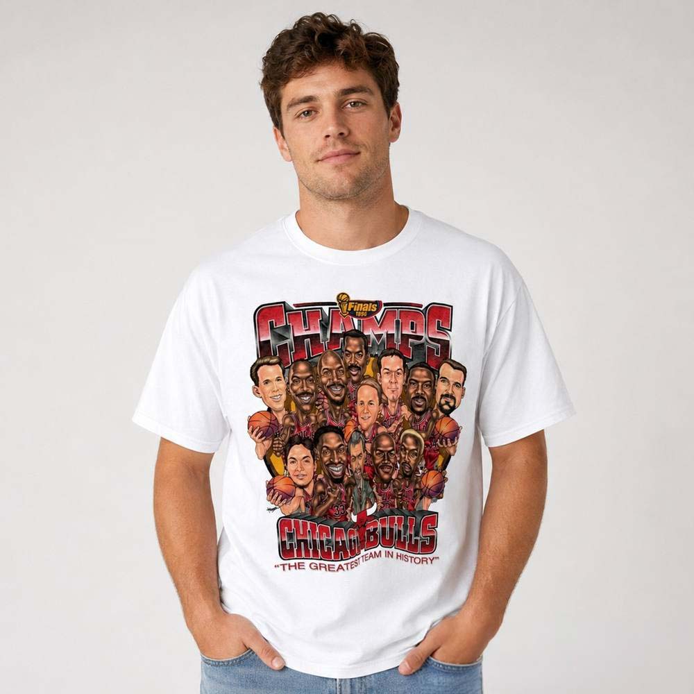 Jordan Chiles Chicago Bulls Finals 1996 The Greatest Team In History Shirt