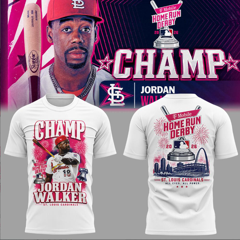 Jordan Walker First Cardinals Home Run Derby Champion 2026 TShirt