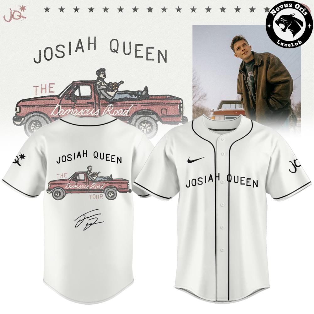 Josiah Queen The Damascus Road Tour 2027 Baseball Jersey