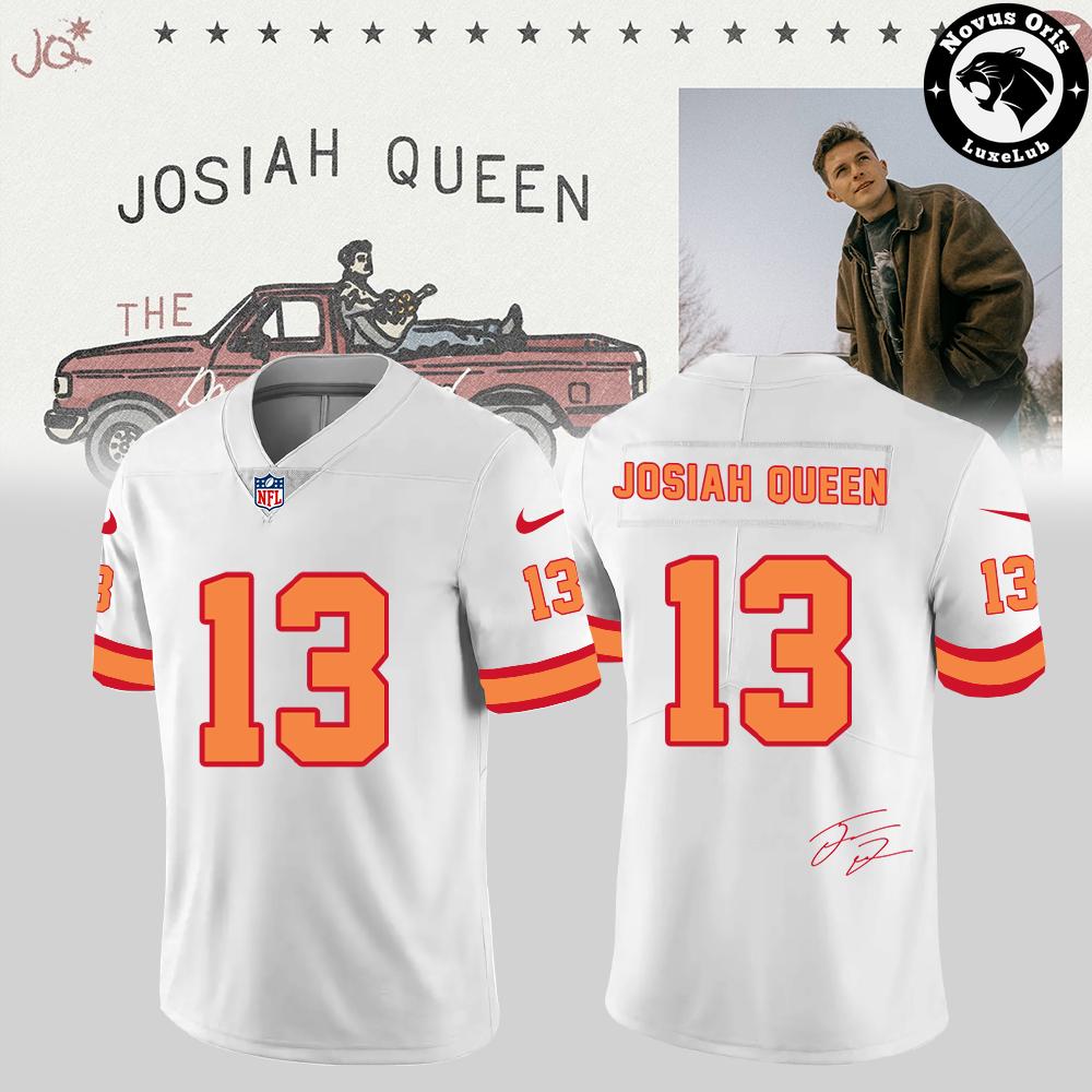 Josiah Queen The Damascus Road Tour 2027 Custom Football Jersey 1 - Unicasport Josiah Queen The Damascus Road Tour 2027 Custom Football Jersey