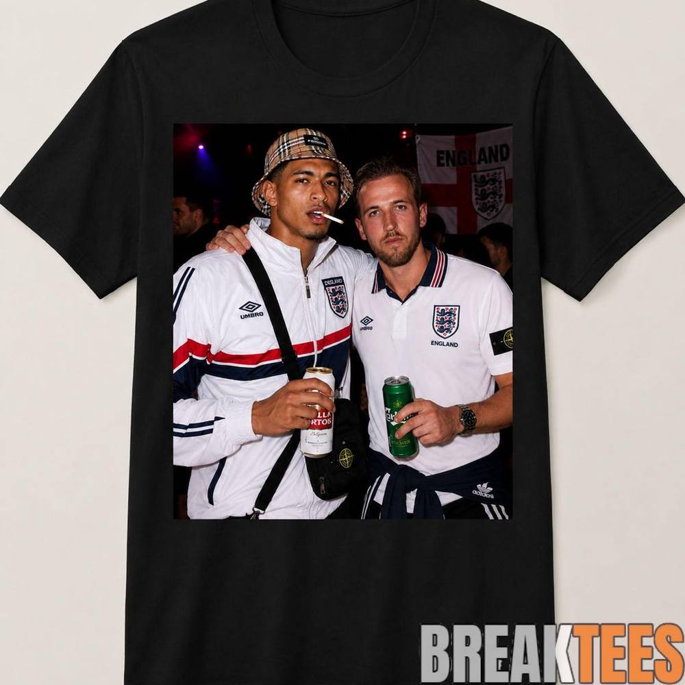 Jude Bellingham and Harry Kane Step Brothers Style Cup 2026 T-Shirt
