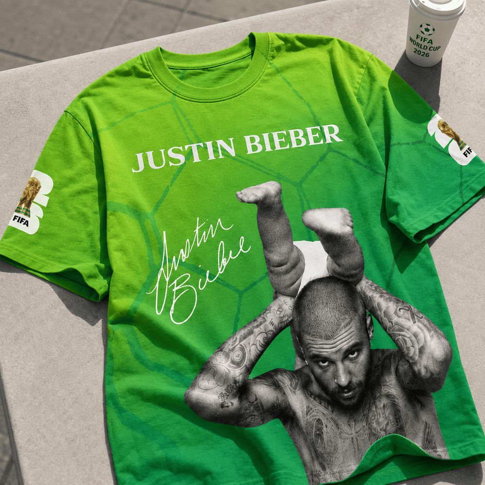 Justin Bieber 2026 World Cup Halftime Show Special T-Shirt - Image 4