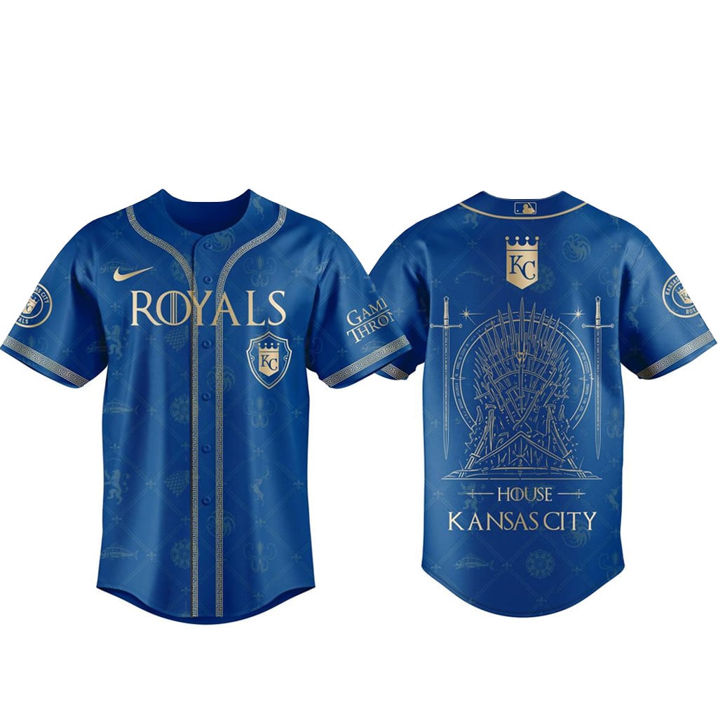 Kansas City Royals 2026 Game Of Thrones Night Baseball Jersey
