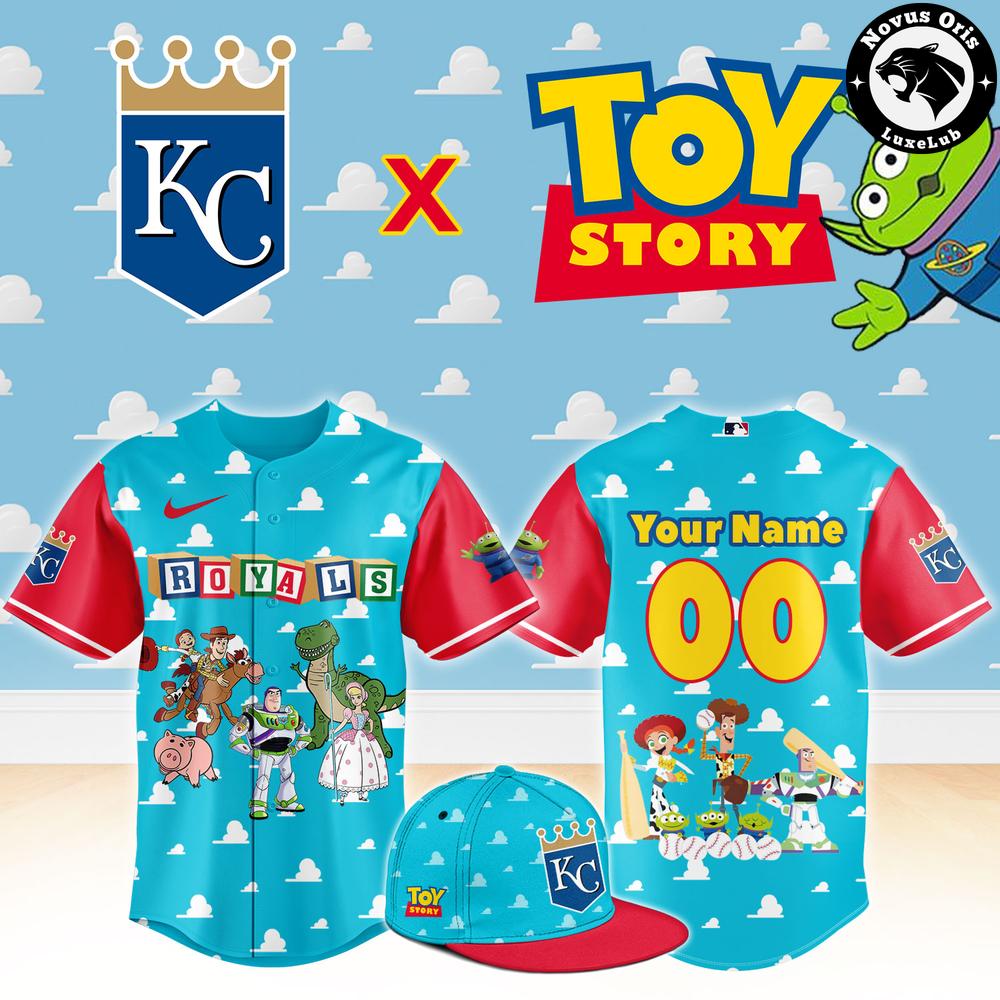 Kansas City Royals x Toy Story Night Woody Buzz Lightyear Custom Baseball Jersey 1 - Unicasport Kansas City Royals x Toy Story Night Woody Buzz Lightyear Custom Baseball Jersey