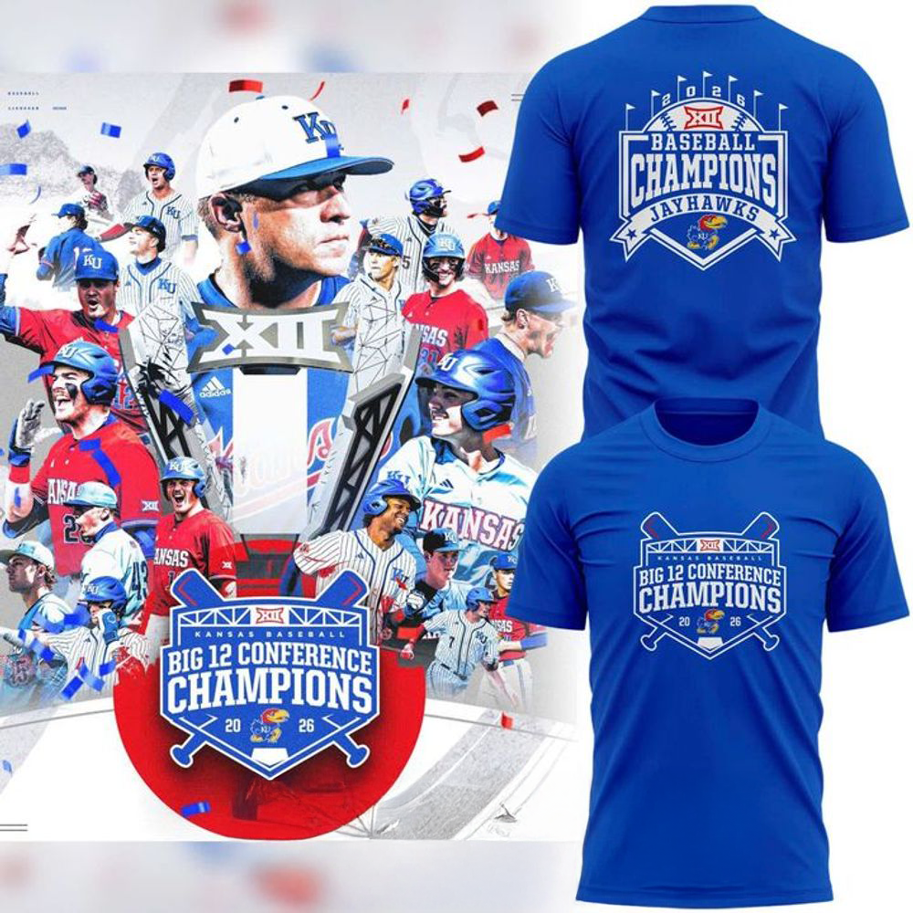 Kansas Jayhawks 2026 Big 12 Champions Limited Edition Shirt