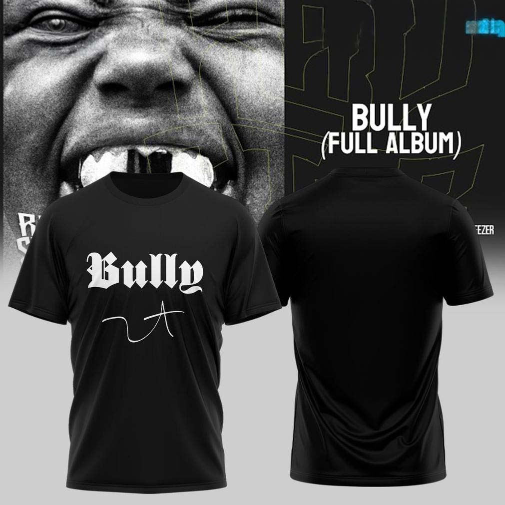Kanye West Bully Album Black 2026 Tour T Shirt