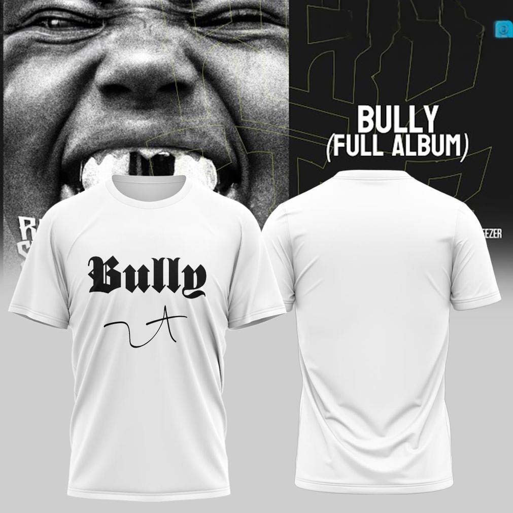 Kanye West Bully White Graphic Music T Shirt