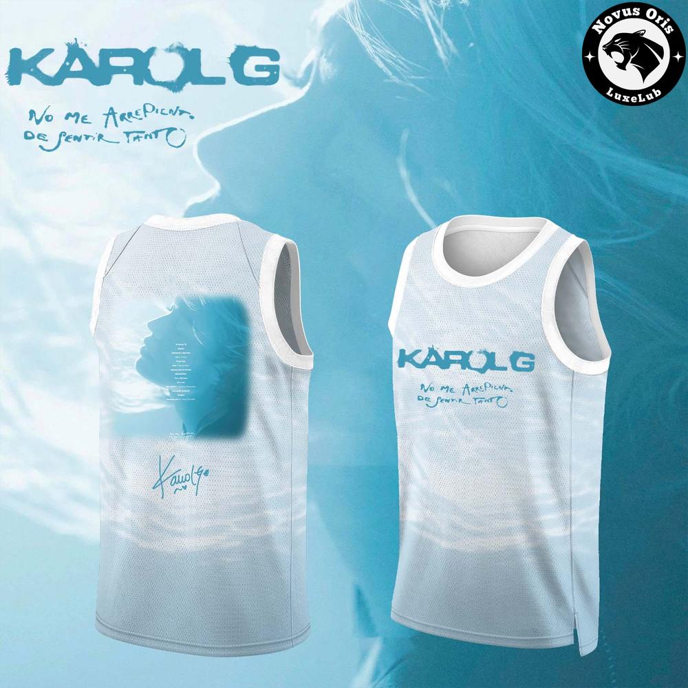 Karol G Album No Me Arrepiento de Sentir Tanto 2026 Basketball Jersey 1 - Unicasport Karol G Album No Me Arrepiento de Sentir Tanto 2026 Basketball Jersey