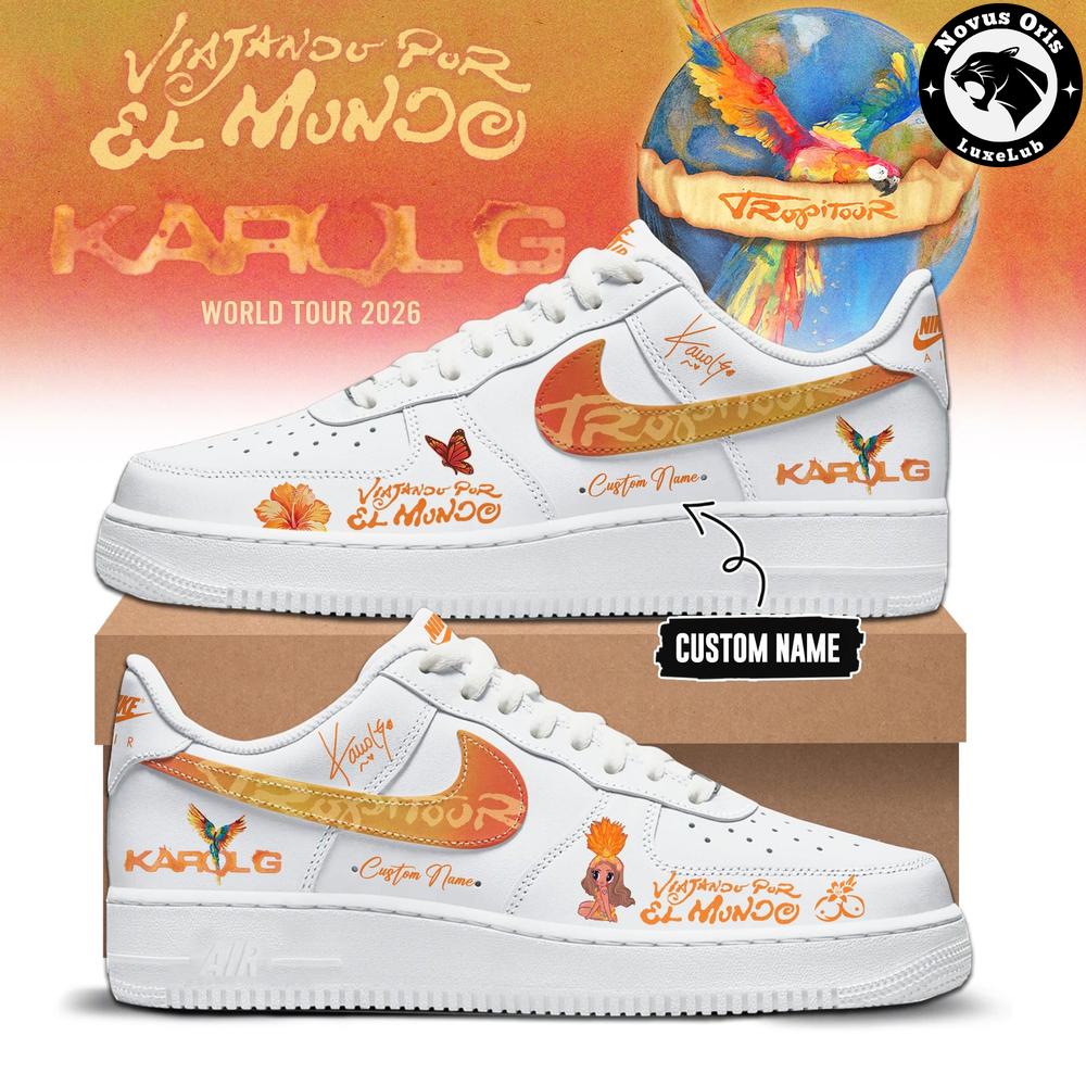 Karol G Viajando Por El Mundo Tropitour 2026 Air Force 1