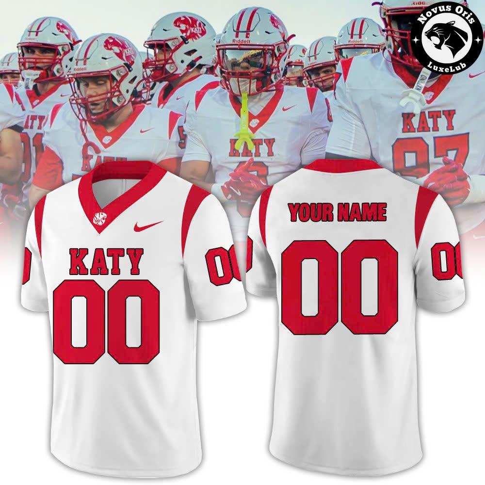 Katy Tigers High School Custom Football Jersey 1 - Unicasport Katy Tigers High School Custom Football Jersey
