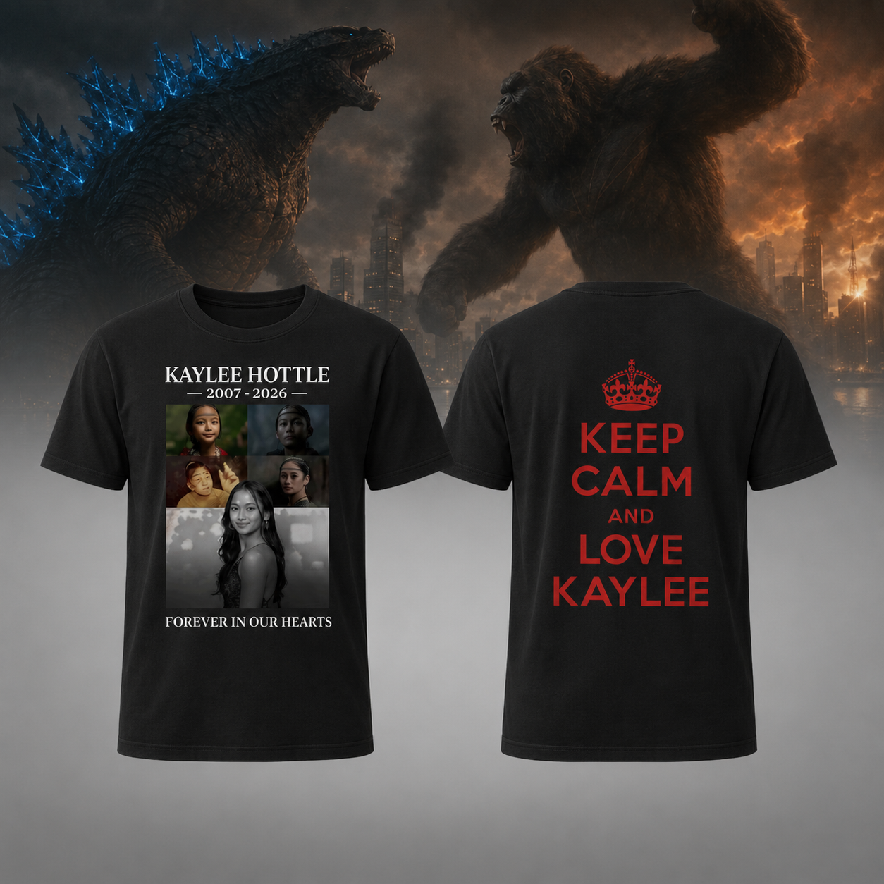 Kaylee Hottle 2007-2026 Keep Calm and Love Graphic T-Shirt