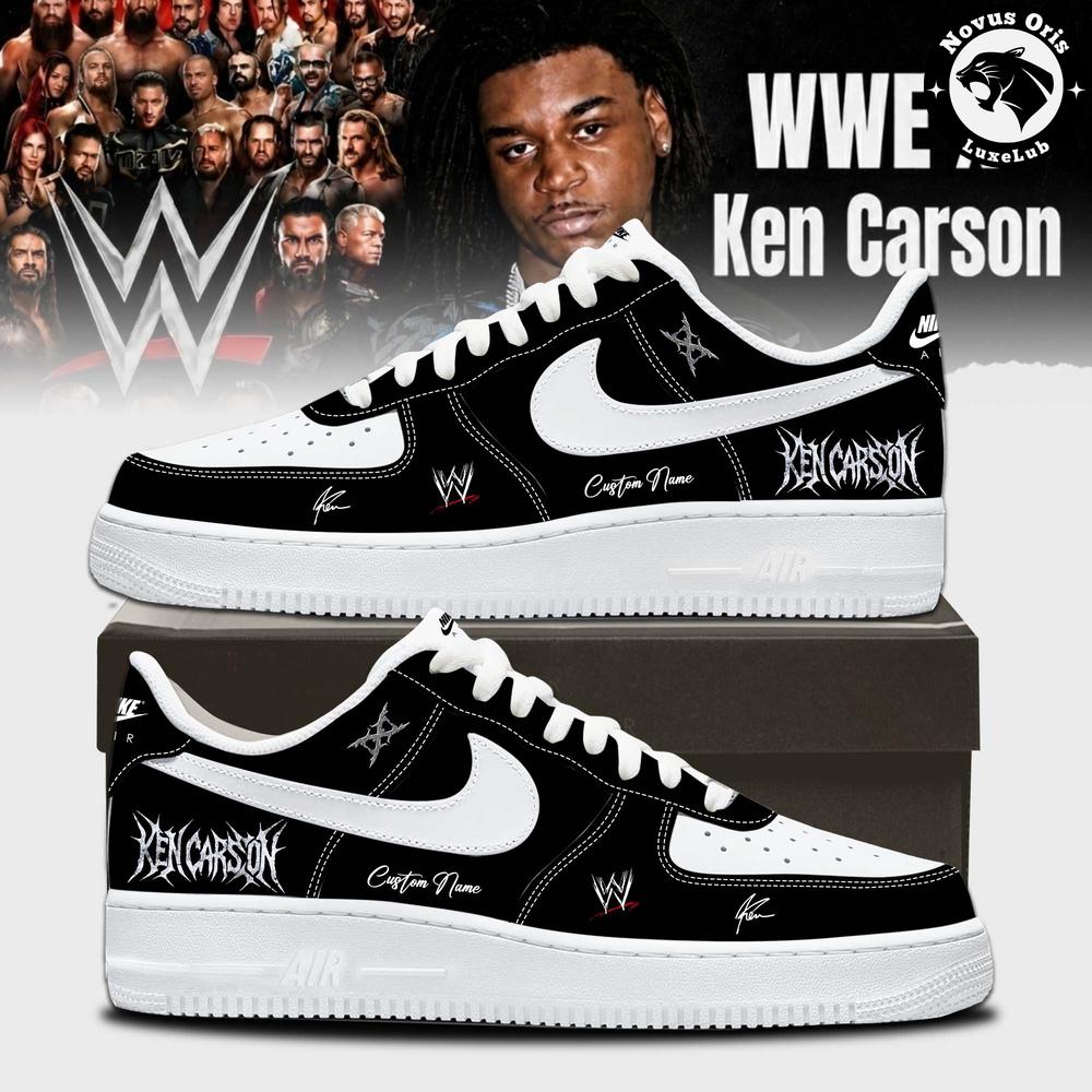 Ken Carson x WWE SummerSlam 2026 Custom Signed Air Force 1