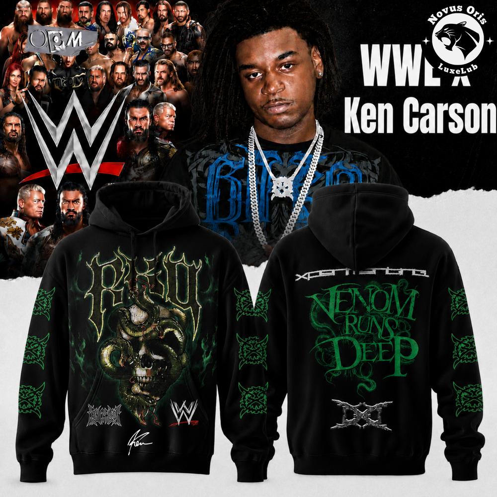 Ken Carson x WWE SummerSlam 2026 Signed Hoodie 1 - Unicasport Ken Carson x WWE SummerSlam 2026 Signed Hoodie