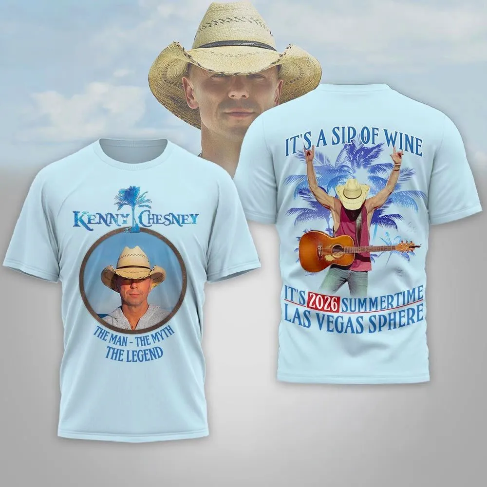Kenny Chesney Las Vegas Sphere 2026 TShirt Kenny Chesney Merch Gift Ideas For Dad Merch 2026