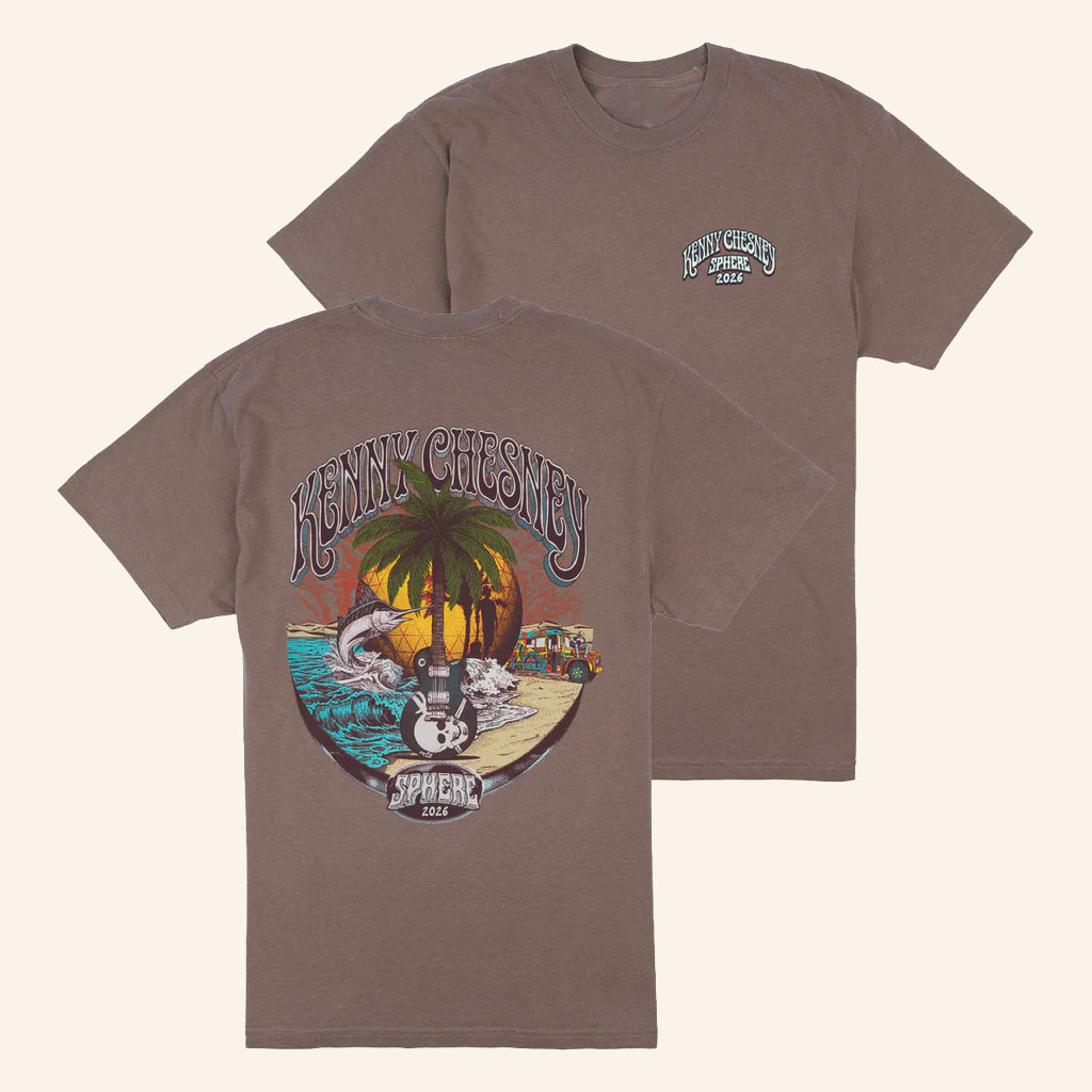Kenny Chesney Sphere Merch 2026 Sphere All the Good ThingsTShirtPresent For Music Lovers