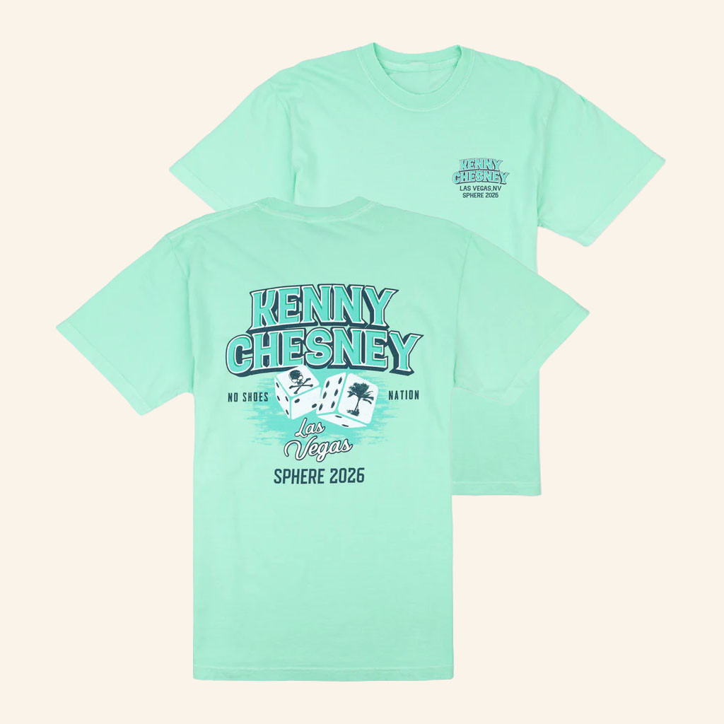 Kenny Chesney Sphere Merch 2026 Sphere DiceTShirtCool Gifts For Music Lovers