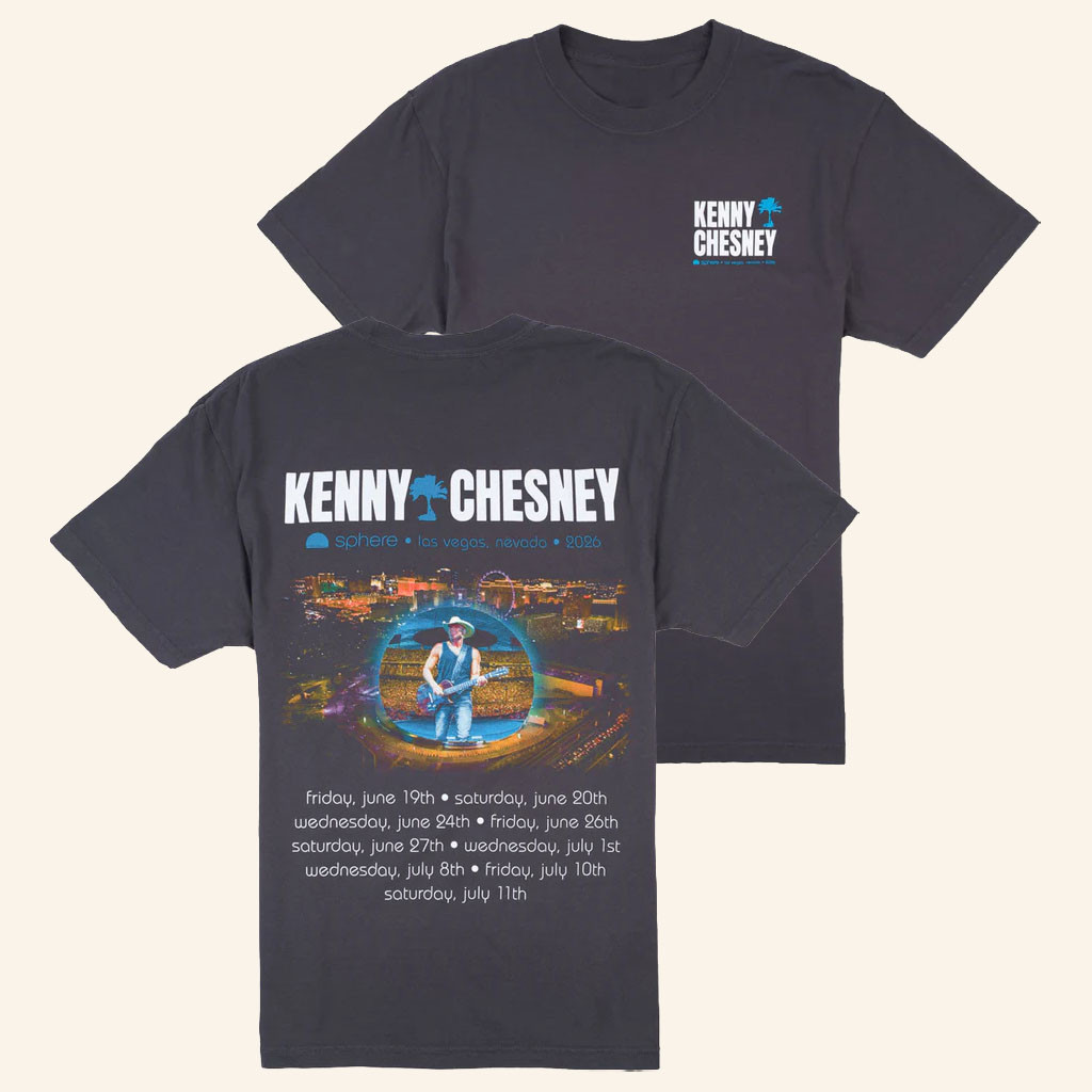 Kenny Chesney Sphere Merch 2026 Sphere Drone ShotTShirtMusic Gift Ideas For Guys