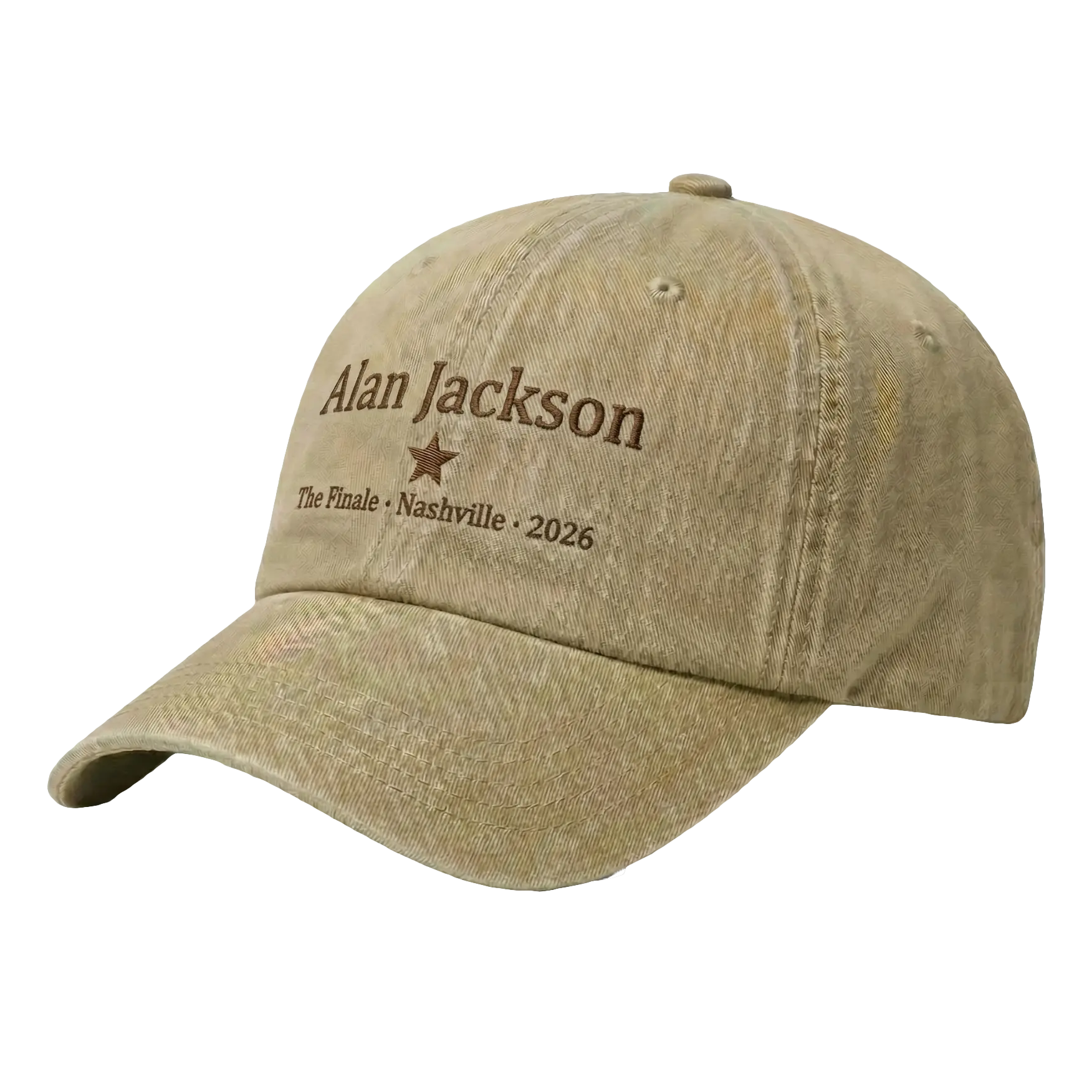 Khaki Dad Hat - Classic Adjustable Cotton Baseball Cap