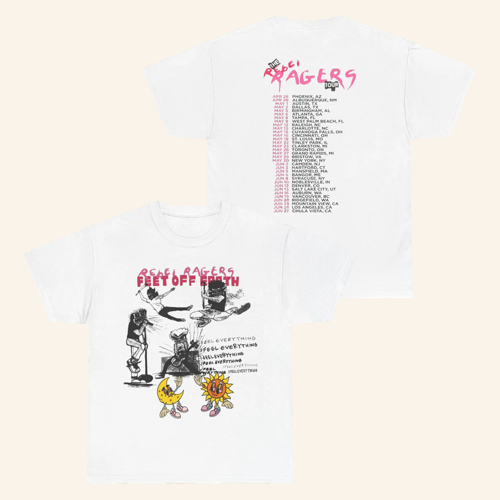 Kid Cudi Merch 2026 Feet Off EarthTShirtKiD CuDi Tour Merch Gift For Rapper Fans