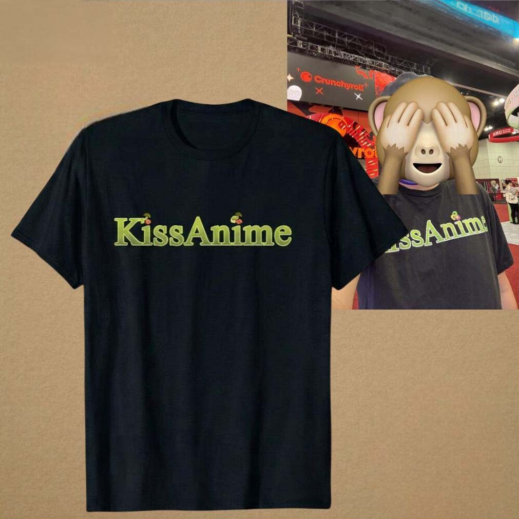 KissAnime Fun Nostalgic Black Tee