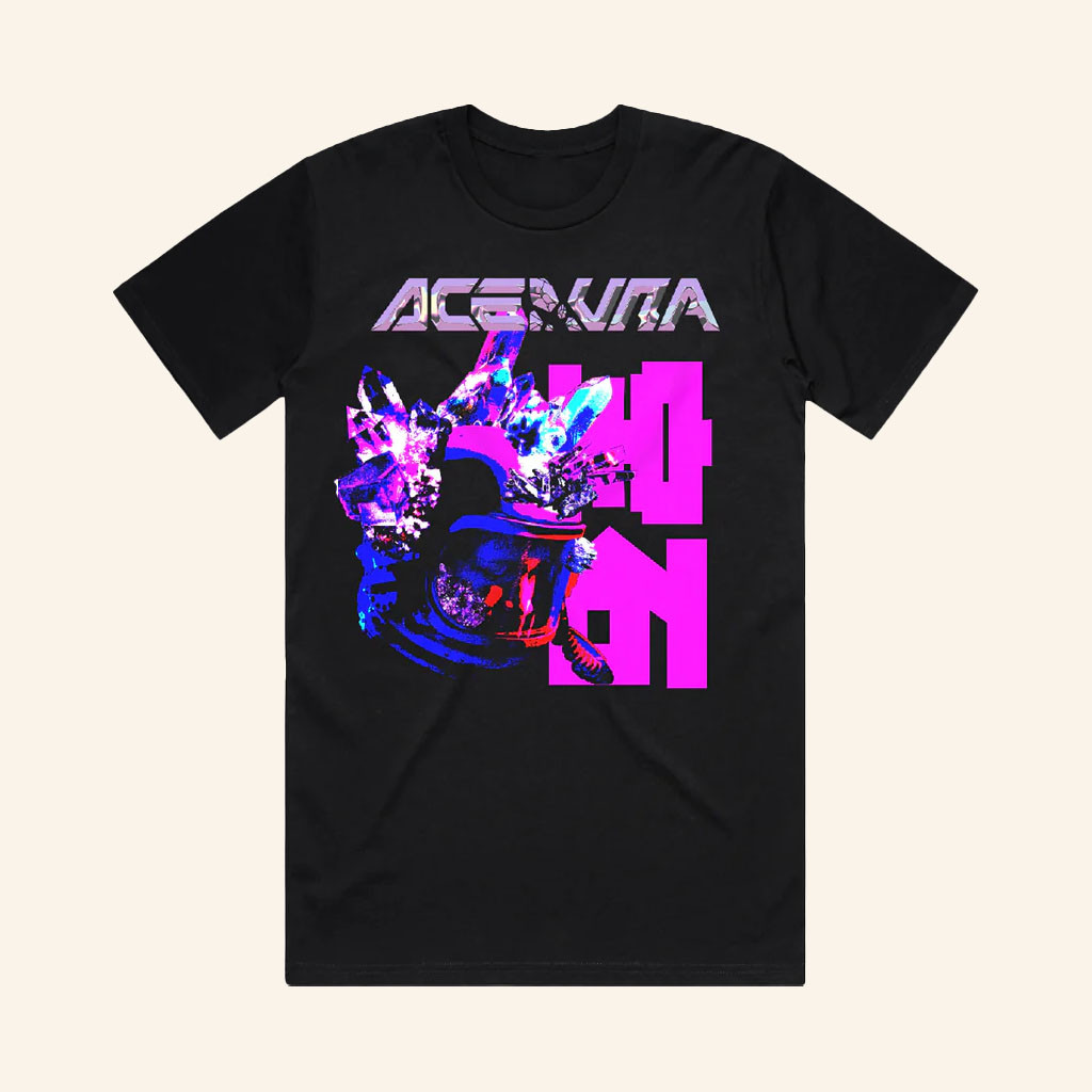 KT8 Merch 2026 Ace Aura Crystal Astronaut BlackTShirtGift Ideas For Boyfriend