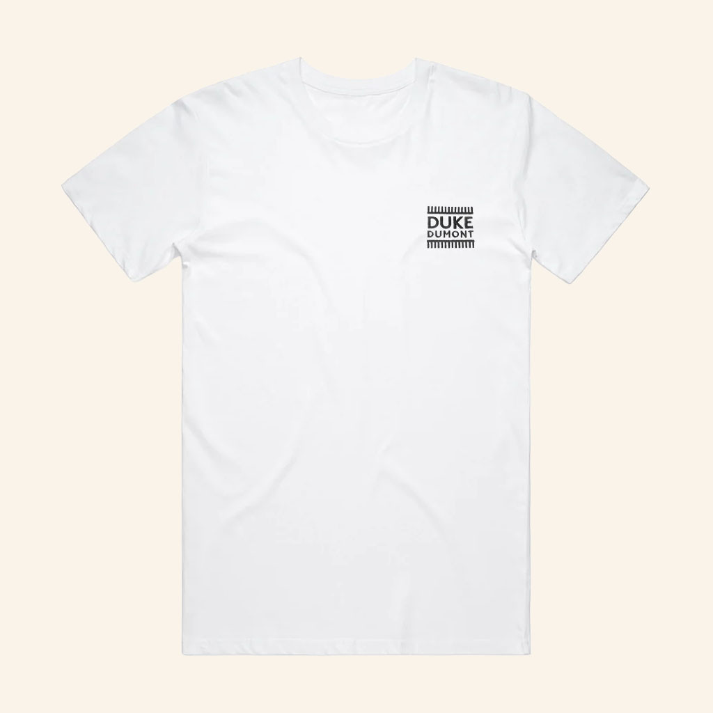 KT8 Merch 2026 Duke Dumont LogoTShirtWhite Gifts For Music Enthusiasts