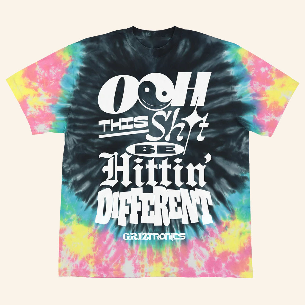 KT8 Merch 2026 Griztronics OoH This Shit Be Hittin Different Tie DyeTShirtGifts For Brothers