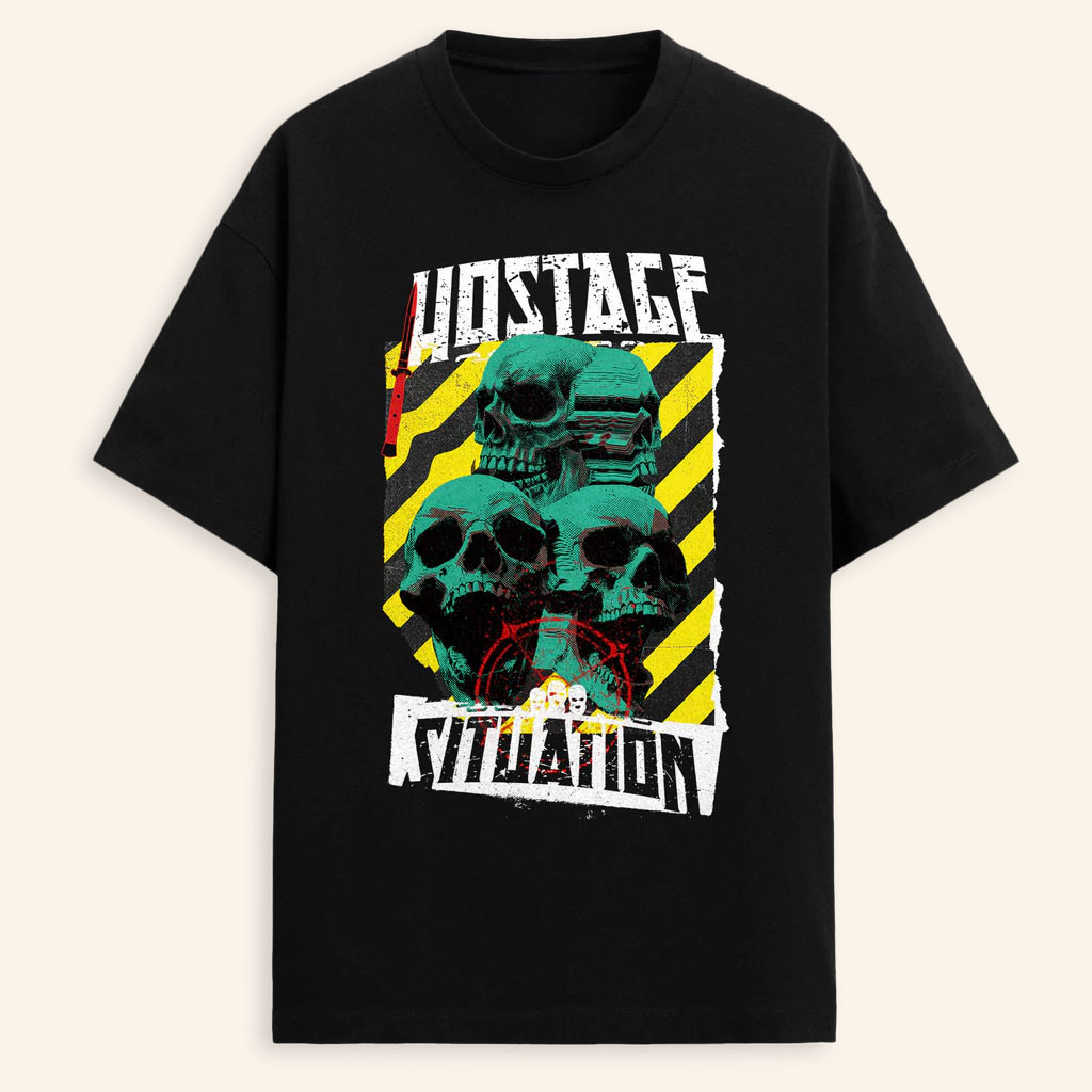 KT8 Merch 2026 Hostage Situation Caution TapeTShirtGift Ideas For Husband