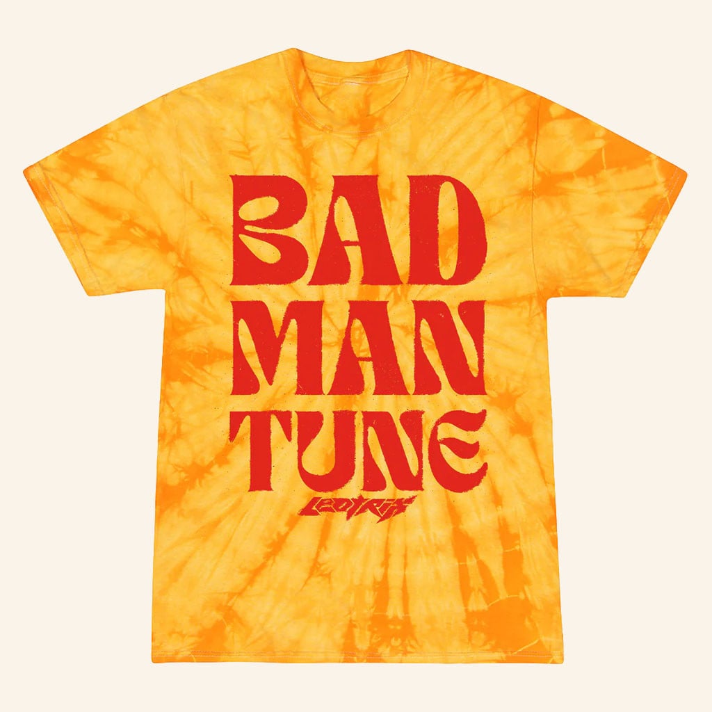 KT8 Merch 2026 Leotrix Bad Man Tune Tie DyeTShirtLeotrix Merch Gift Ideas For Him
